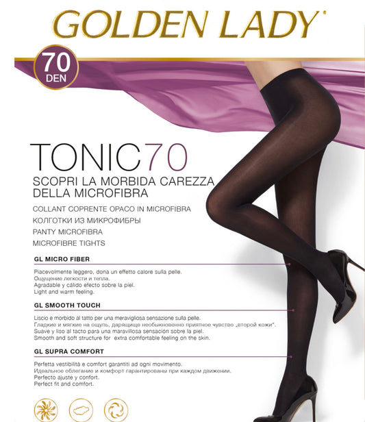 Collant Golden Lady Tonic 70 - 5 paia