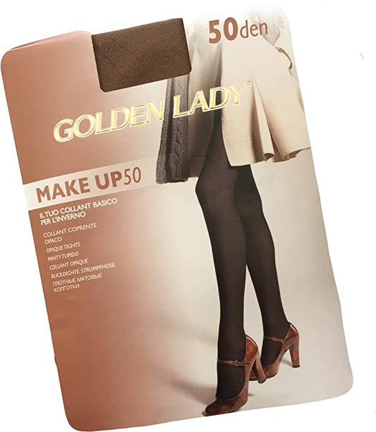 Collant coprente Golden lady make up 50 den 10 paia