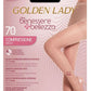 Collant riposante Golden lady benessere bellezza ACTIVSAN 70  den compressione graduata